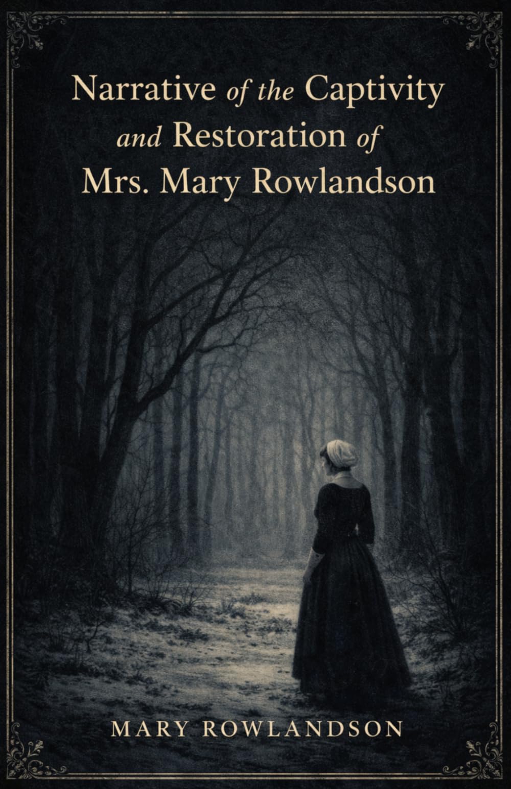 NARRATIVE OF THE CAPTIVITY AND RESTORATION OF MRS. MARY ROWLANDSON