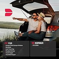 Vista 71 de BDFHYK C16-17796 20 inch 110Lbs/490N Gas Struts Shocks Lift Support for are Leer Camper Shell Topper Rear Window, Truck Bed Cover, Cabinet lid Door