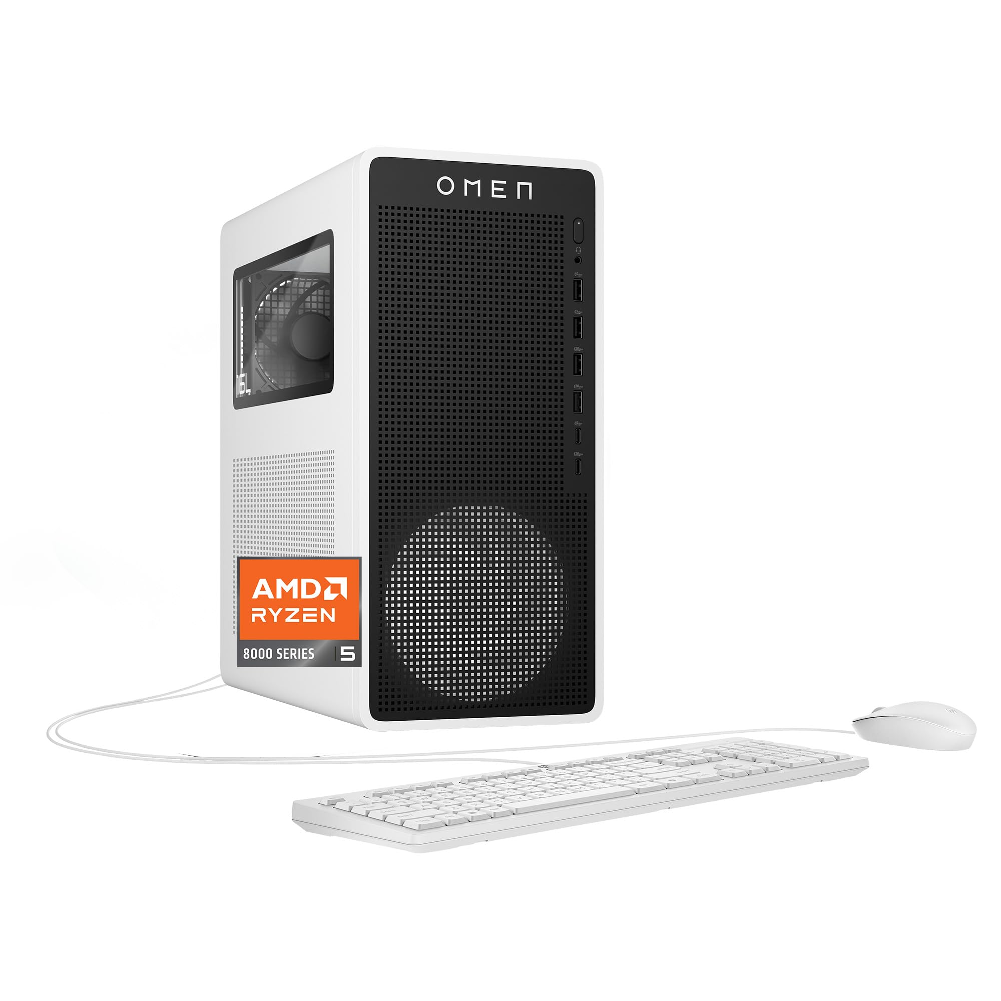 Amazon.co.jp: HP OMEN 16L ゲーミングデスクトップPC、AMD Ryzen 5