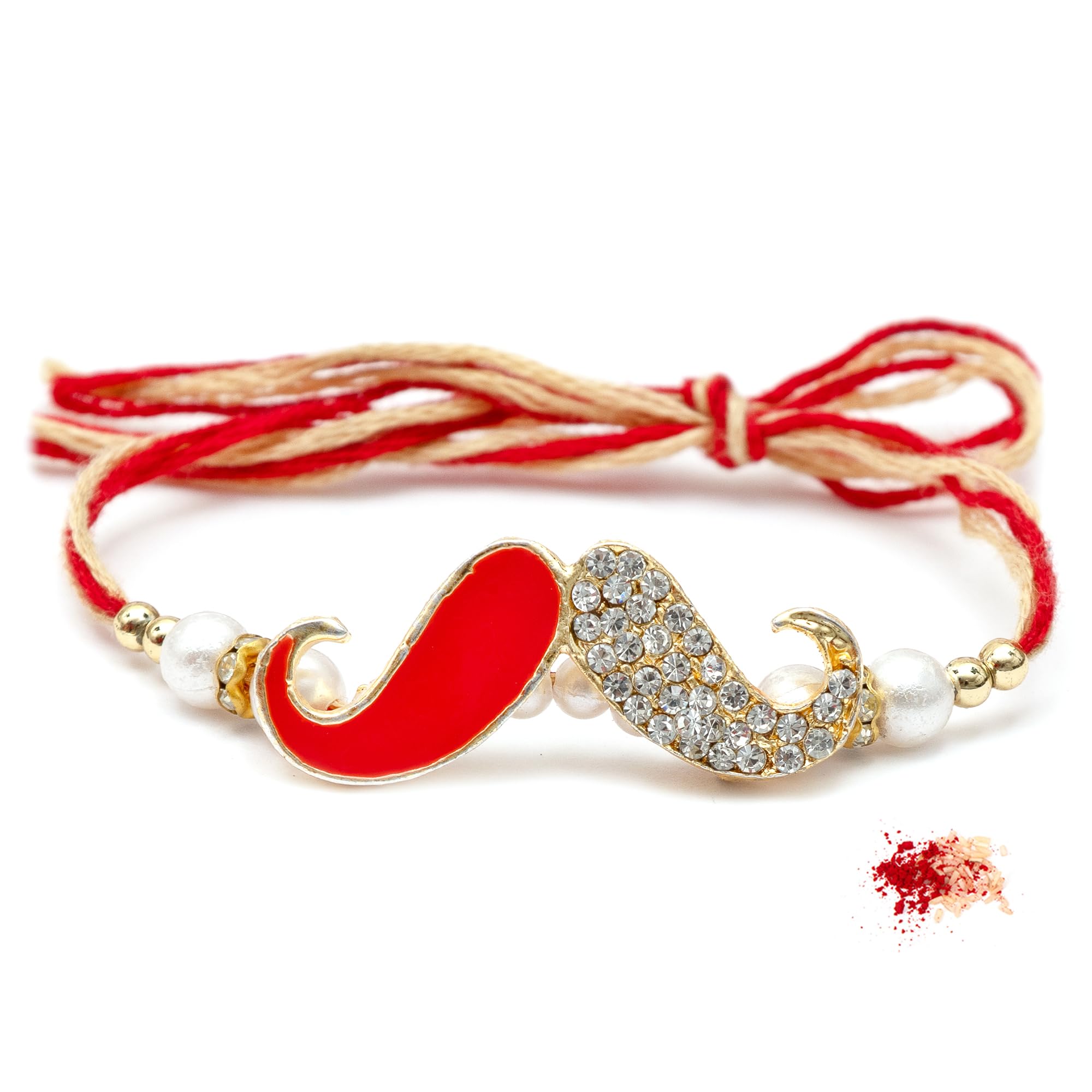 See full amazon price history chart for To The Nines Moustache Rakhi for Brother with Tilak Material & Greeting Card To The Nines Moustache Rakhi for Brother with Tilak Material & Greeting Card (B07FXHF8ZT) Amazon Price History, Amazon Price Tracker