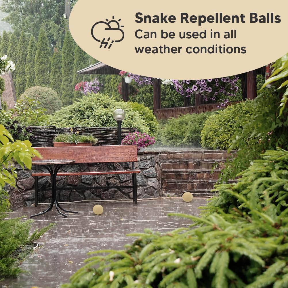 Snake Repellent Outdoor Natural Snake Repellent for Yard Powerful Pet Safe Keep Snakes Out of Your Yard Backyard Snake Deterrent Snakes Away Repellant- 8P product thumbnail 8