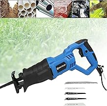 Electric Cat Saw with 5 Blades, 900W Professional Alternative Saw Wood & Metal, Pruning Chainsaw 0-2800RMP Variable Speed