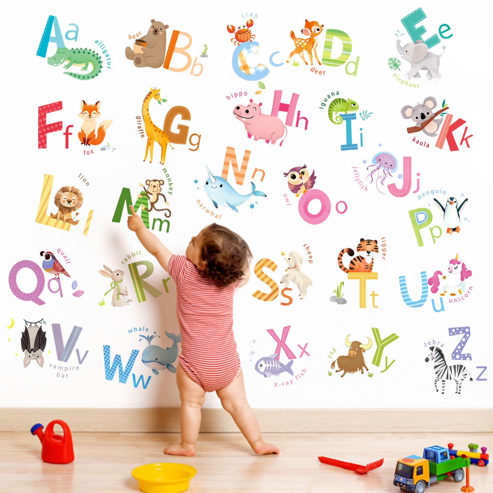 INDIGOS UG - Decalcomanie da muro - adesivi da parete - Murale - Multicolore MD233 Buffo Cane 60 x 46 cm - Decorazione per soggiorno, camera dei bambini, ufficio, scuola
