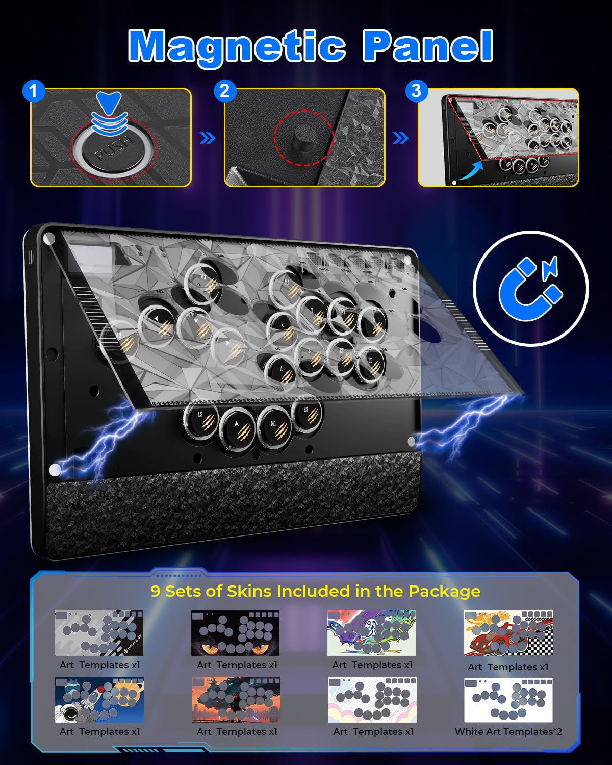 Amazon.com: Haute42 Leverless Controller Arcade Stick: Haute42 C