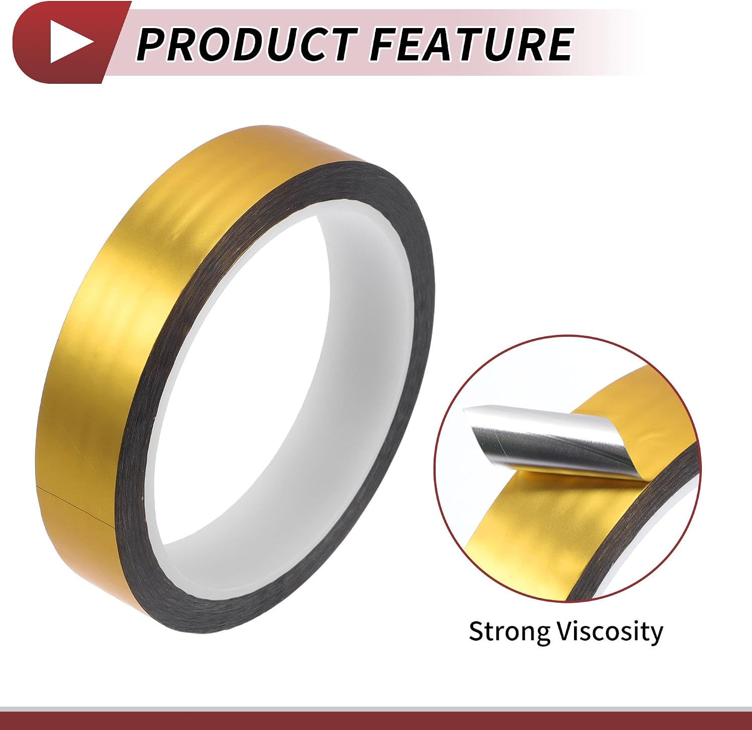Pinstripe Tape 164.04ft x 0.79" Car Stripes Pinstripe Decals for Car, Motorcycle and Boat, Racing Stripes DIY Stickers Matte Gold 1 Pc