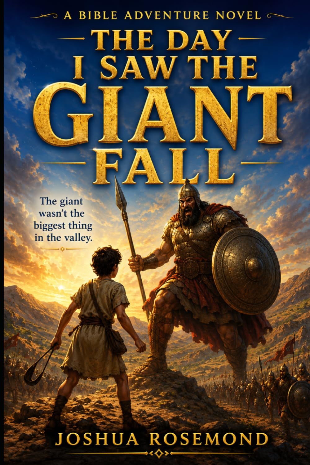 THE DAY I SAW THE GIANT FALL: A Bible Adventure Novel (A Bible Adventure Novel Series)