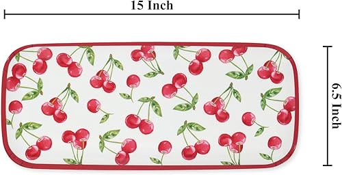 Miniatura 9 de UP ware - Bandeja rectangular de melamina de 15 pulgadas, bandeja para alimentos sin BPA (Cactus)