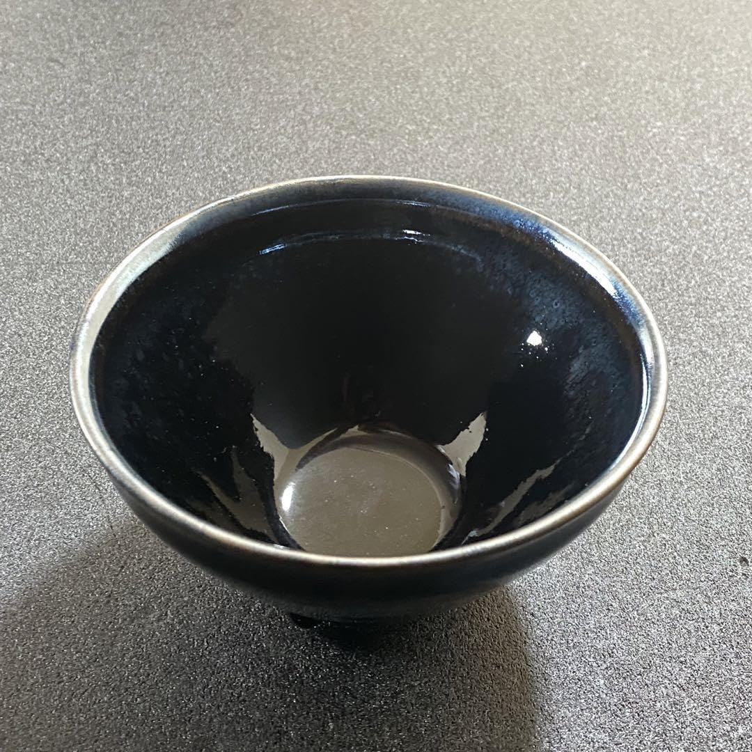 Amazon.co.jp: 建盞 天目茶碗 禾目天目 桶谷寧 #124 : 文房具