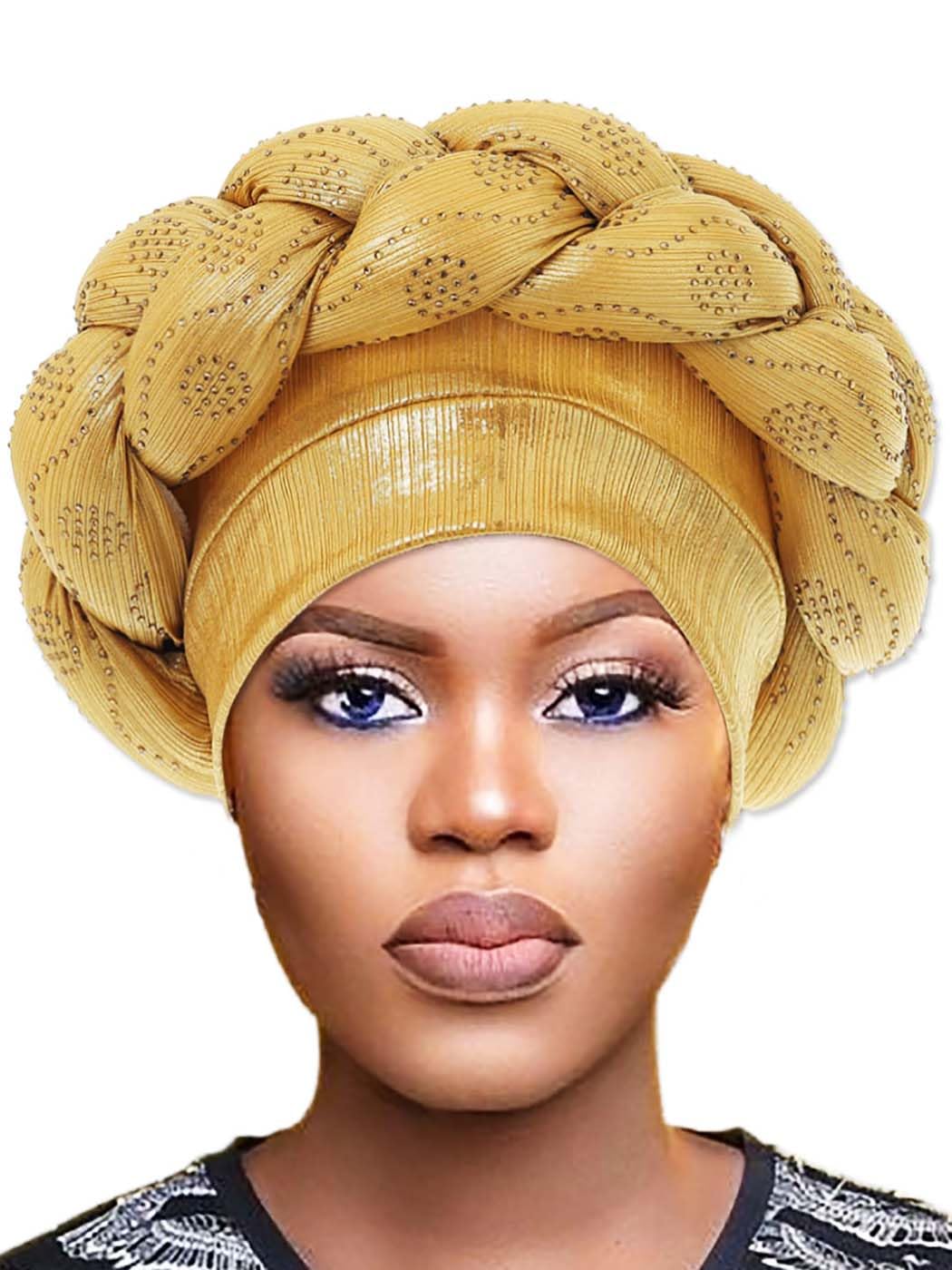 3 Pack s For Women Stretchy Turban Cap Chemo s Hair Bonnet Pleated ...