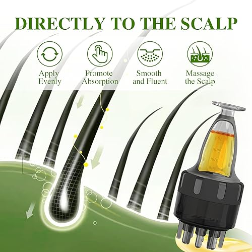 Miniatura 4 de Aceite de batana para el crecimiento del cabello y aceite de romero para el crecimiento del cabello, nutre el cabello seco dañado, promueve un