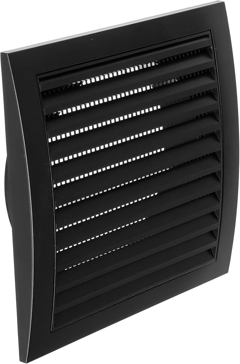 Repa Market 6 Inch Anthracite Dryer Vent Hood/Duct Cover for Walls or Ceiling/ABS Plastic Louvered Air Grille with Built-In Mesh Screen/Exhaust and Dryer Vent Covers for Indoor & Outdoor Use
