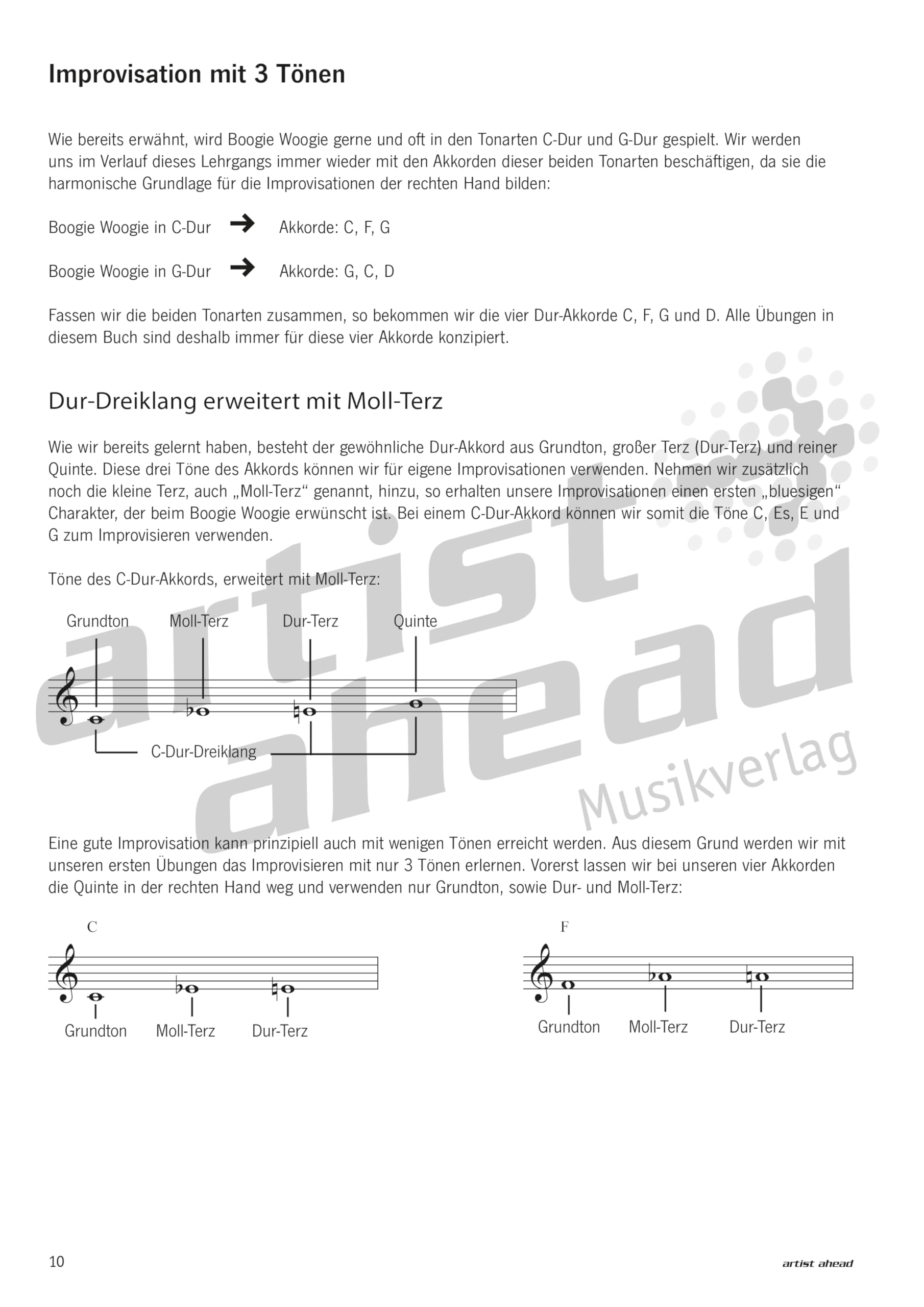 Boogie Woogie Starter: Der leichte Einstieg zur Boogie- & Blues-Improvisation (inkl. QR-Codes + Audio-Download). Lehrbuch für Klavier. Piano. Klavierschule. Klavierstücke. Klaviernoten. Musiknoten