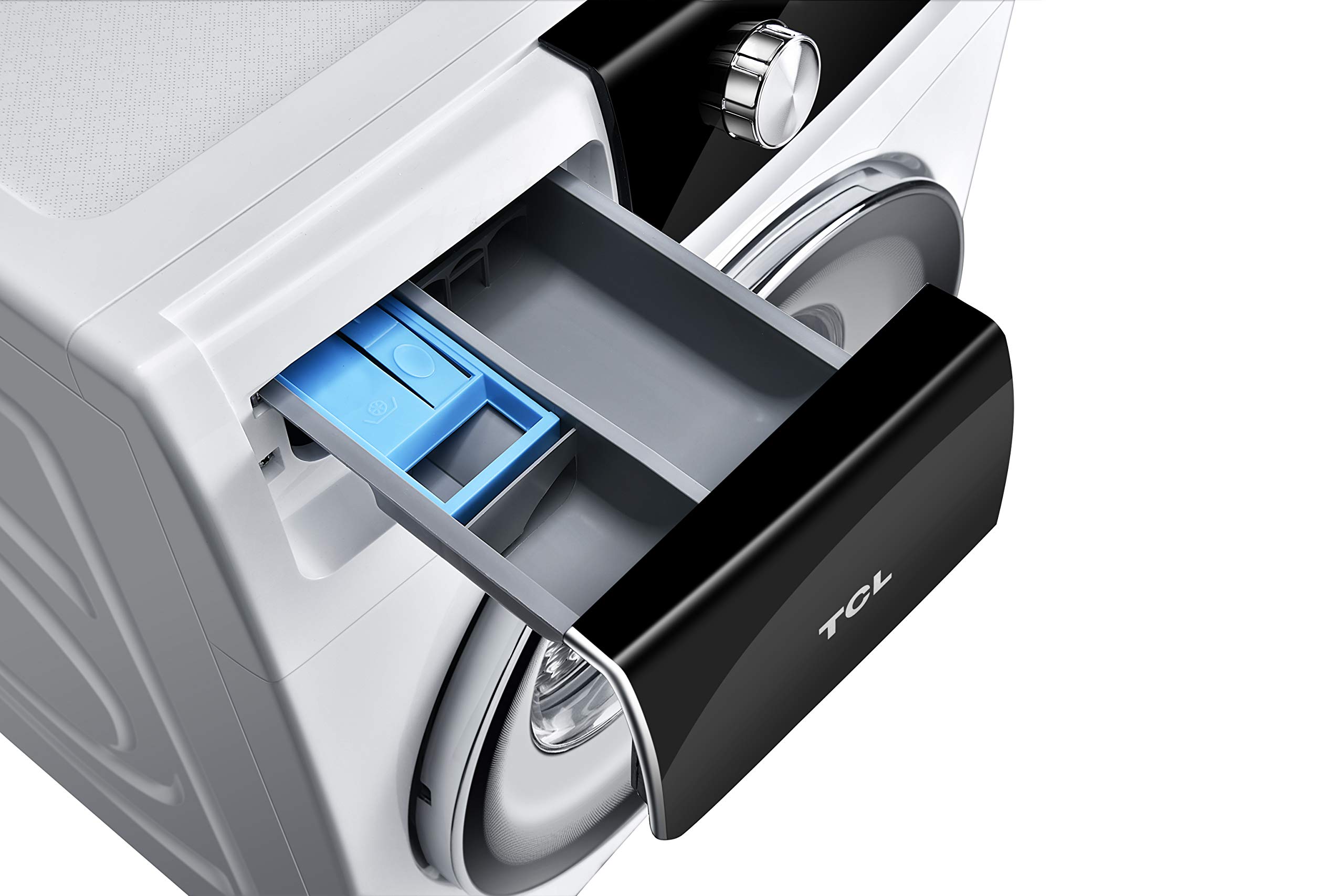 TCL - FP0814WD0DE - Frontlader-Waschmaschine (8 kg) - 1400 U/min - Energieklasse D - BLDC-Inverter-Motor - Touchscreen-Bedienungsanzeige