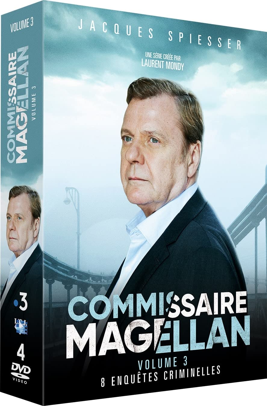 DVD Commissaire Magellan - Volume 3 en francés con tres discos de misterio