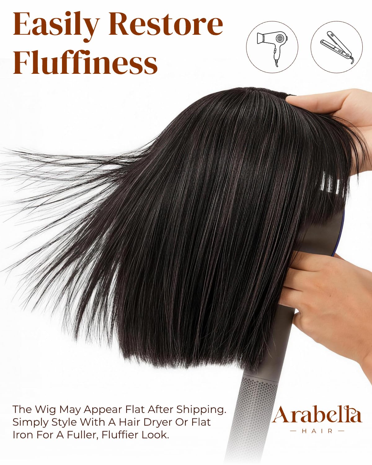 Arabella Human Hair Bob Wig