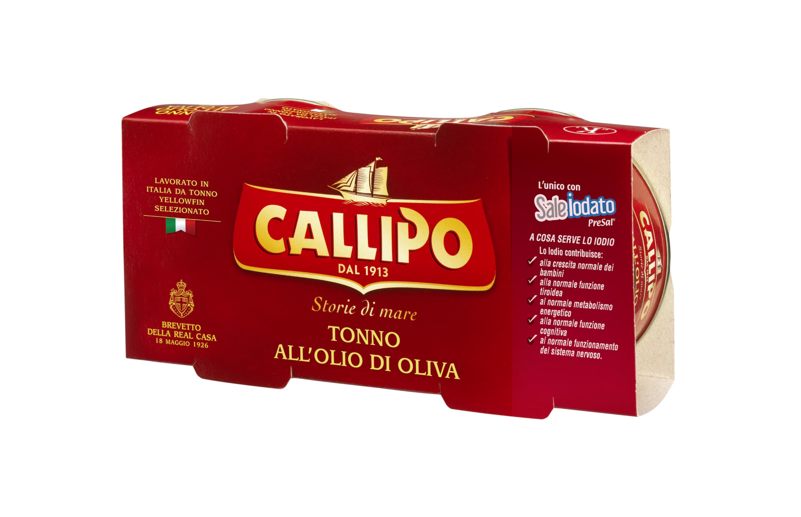 Callipo Yellowfin Tuna in Olive Oil 2x160g