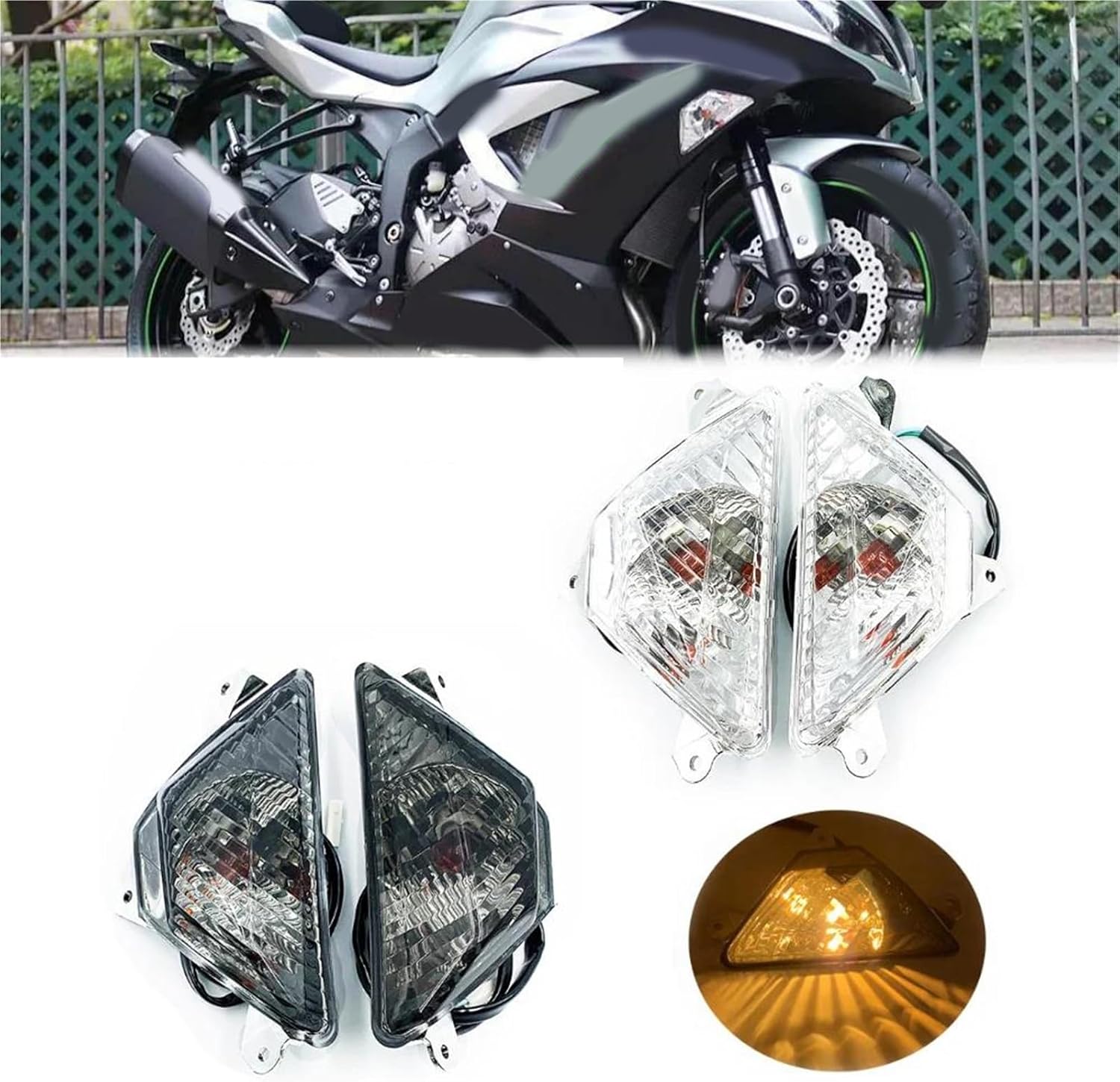 みは ページ カワサキ Z1000SX 2017 2018 2019 フロントターンシグナル