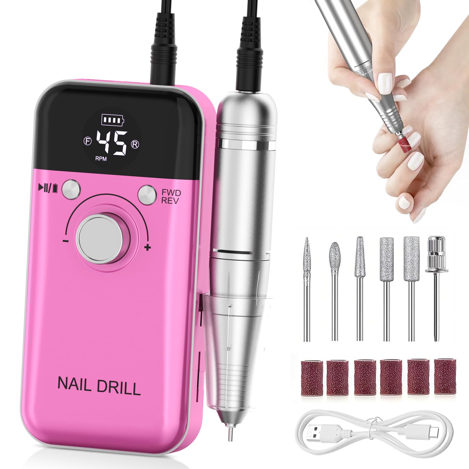 HUIJUTCHEN Electric Nail Drill
