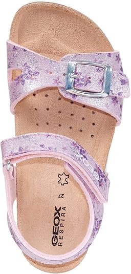 Sandales Geox Geox Adriel Girl - Cuir Brillant, Respirante & Légère Sandale Fille