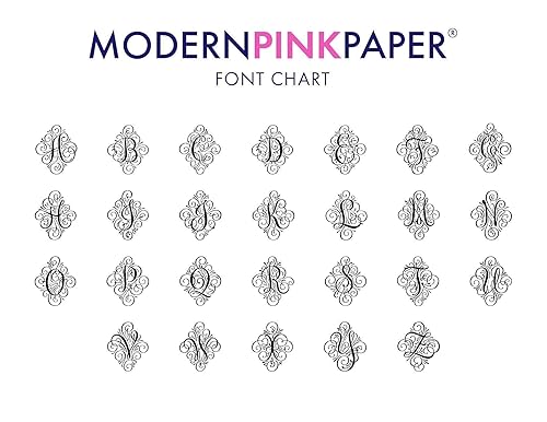 Miniatura 4 de Monogram Stationary Set, Personalized Stationary Set, Personalized Monogram Stationery Set, Monogrammed Stationary Set, Your Choice of Colors and