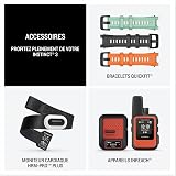 Garmin Instinct 3, AMOLED - Montre GPS connectée et robuste avec un écran AMOLED - Noire avec bracelet noir - Boîtier 45 mm - 7