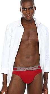 U.S. POLO ASSN. Men's I100 Ultra Soft Supima Cotton Premium Briefs - Pack of 1