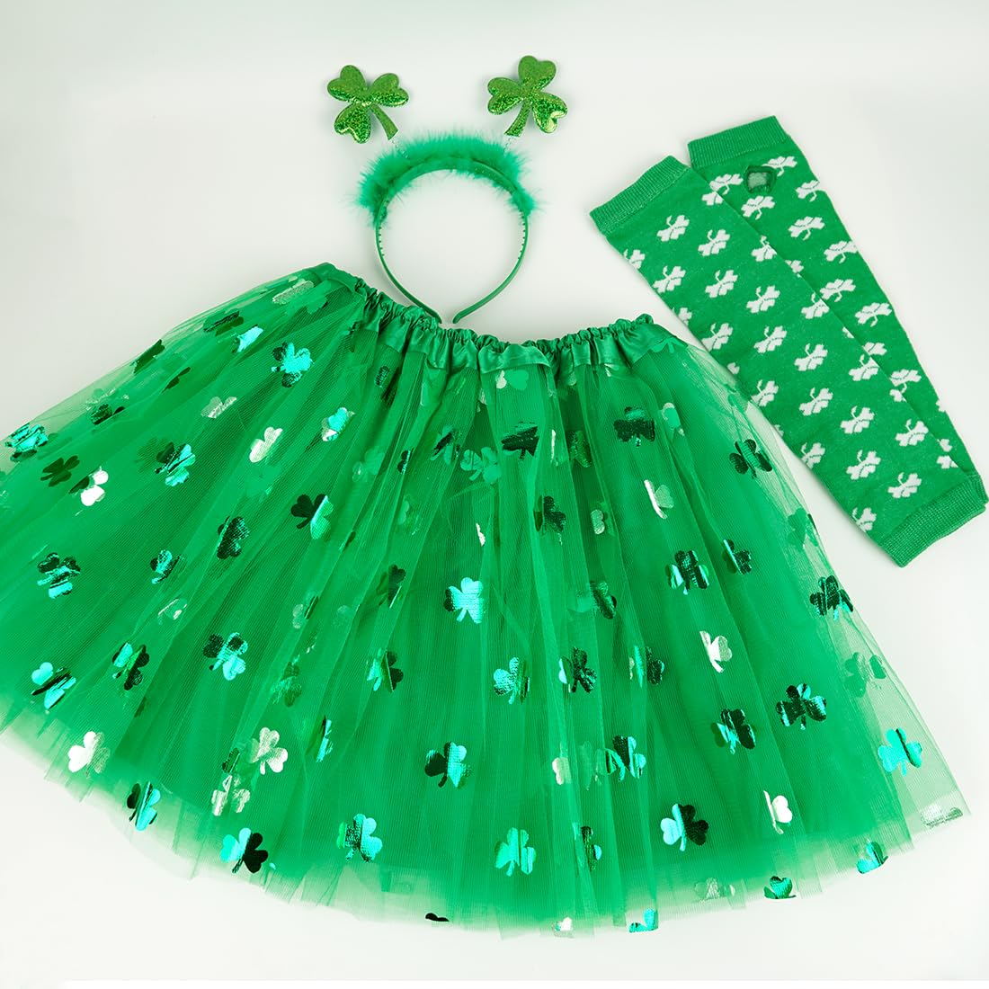 Décorations de la Saint-Patrick en plein air avec jardin et pelouse