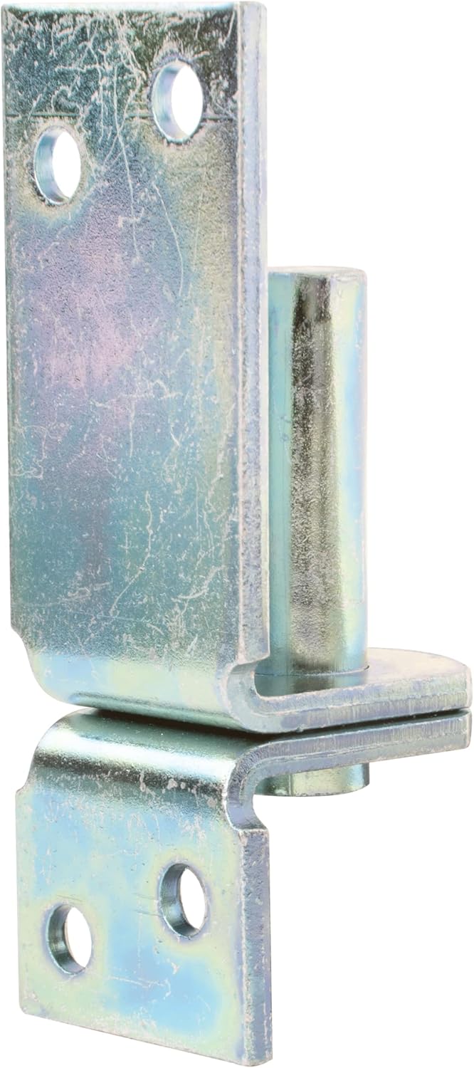 Gah-Alberts 216511 Hinge Set for Single-Gate Wooden Lattice Fences Galvanised
