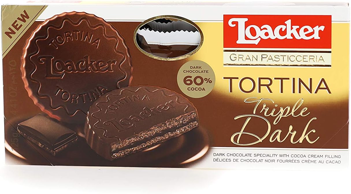 Gran Pasticceria Tortina Triple Dark, 125g/4.41 oz.