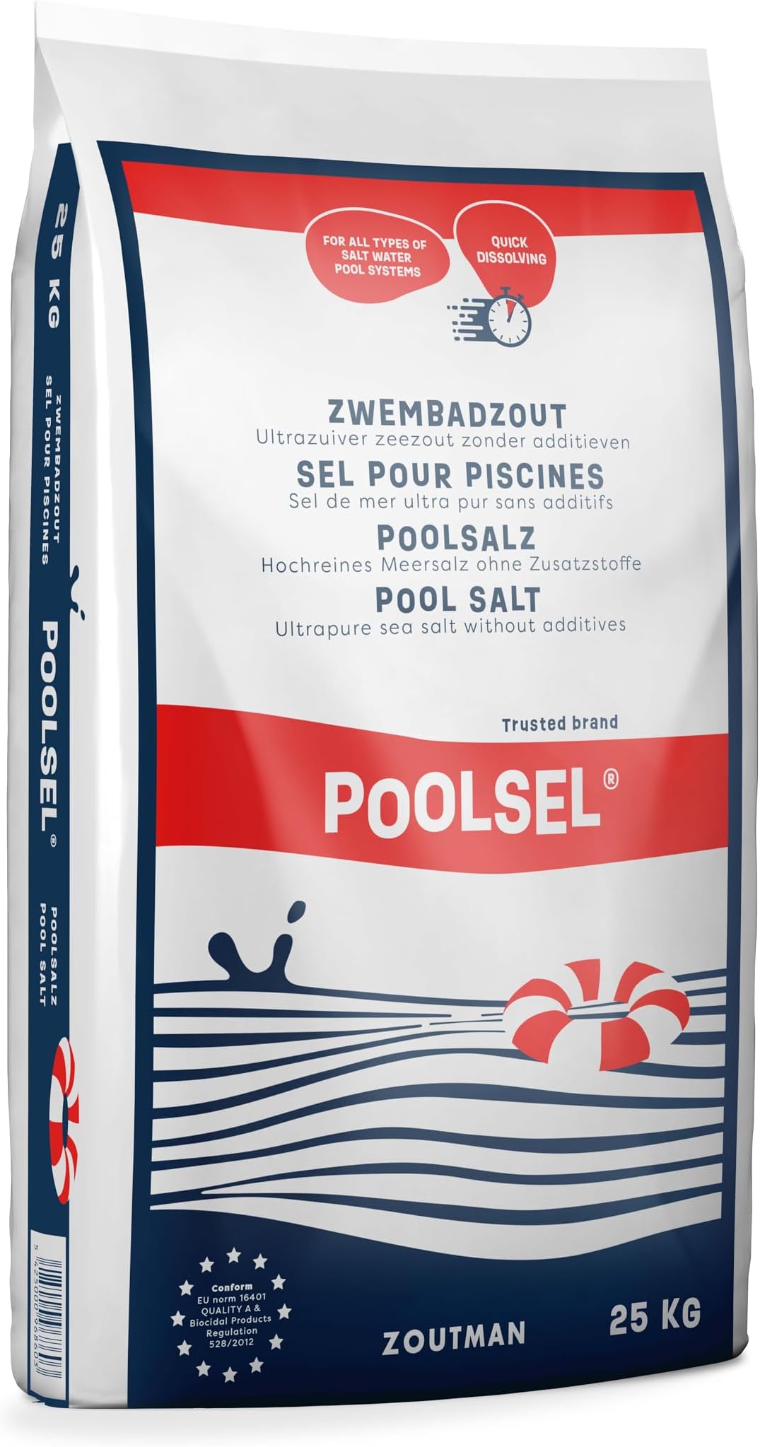 Swimming Pool Salt 25kg | For Increased Purity