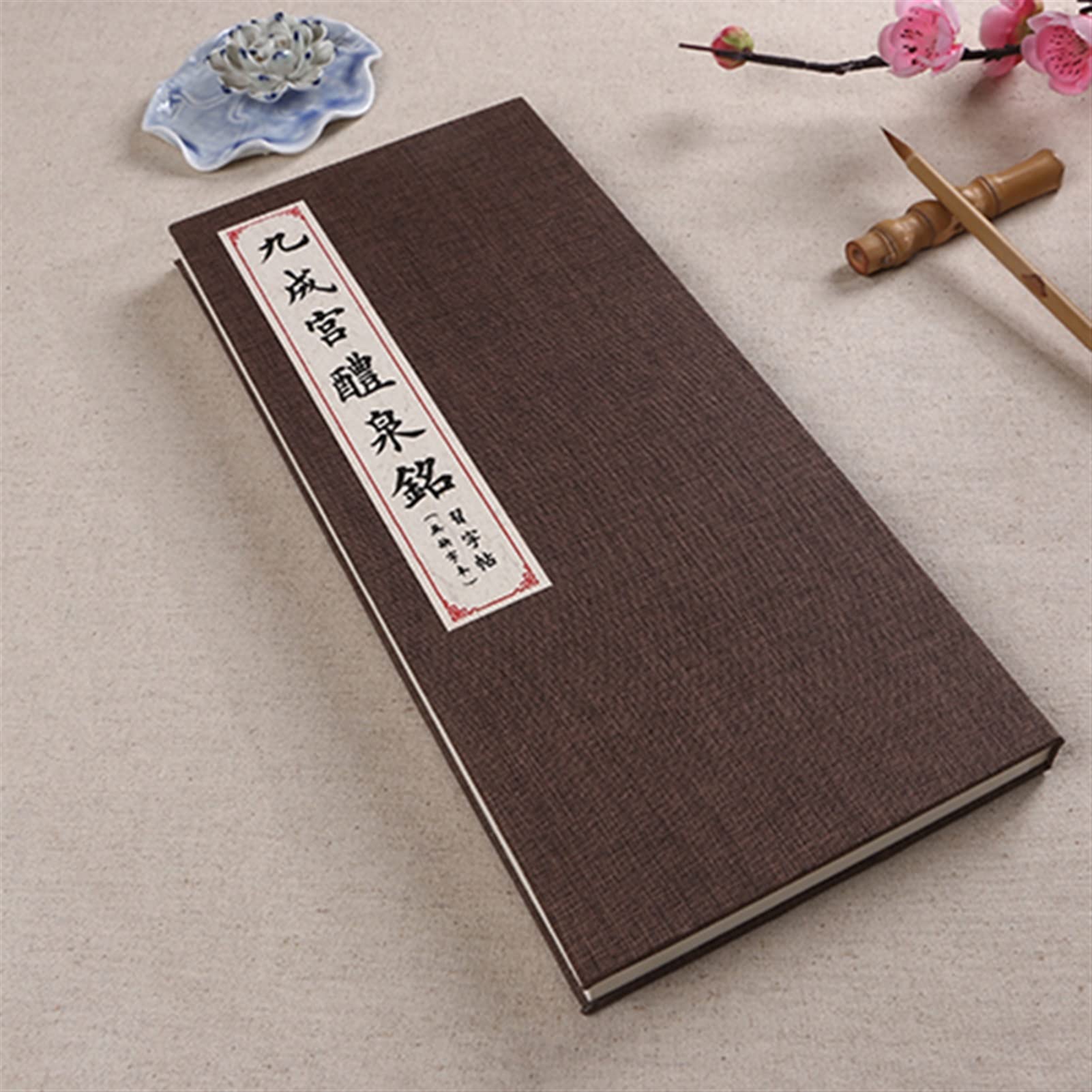 Magiczny zeszyt do ćwiczeń kaligrafii, Chinese Calligraphy Copybook Shu Fa Kai Shu,Imitating Facsimile Xuan Paper Tracing Paper Copy Book