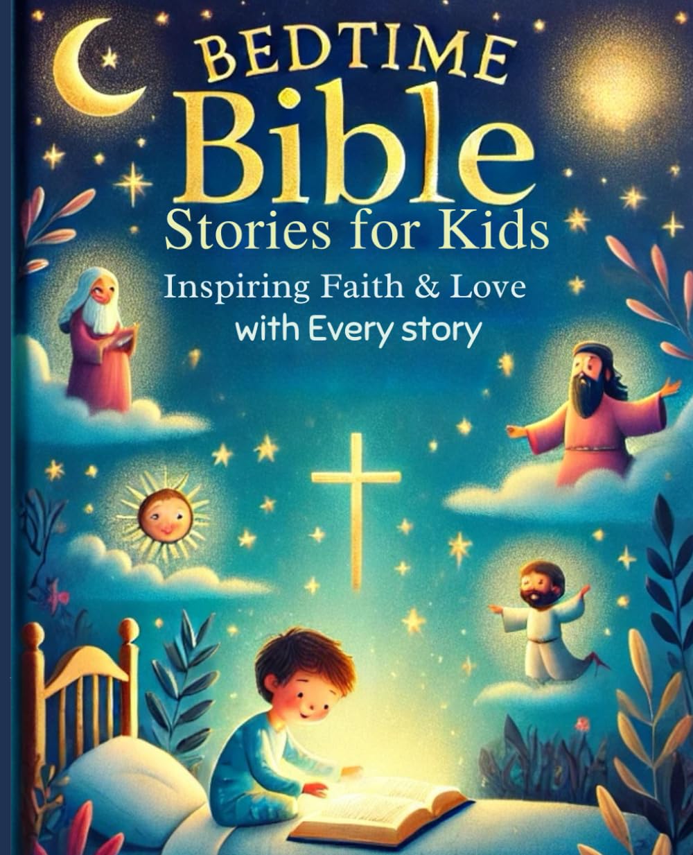 Bedtime Bible Stories for Kids: Inspiring Faith and Love with Every Story