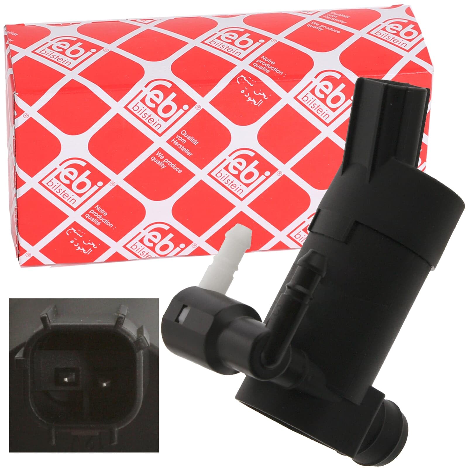 Febi Bilstein Waschwasserpumpe 05568 - Zuverlässige Scheibenreinigung Für Ihr Auto