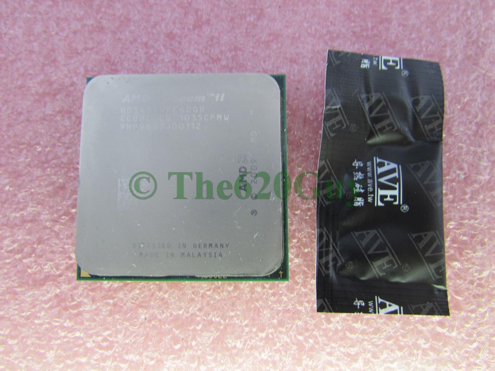 AMD HDT45TWFK6DGR Phenom II X6 1045T 2.70GHz Socket AM3 Thuban CPU Processor