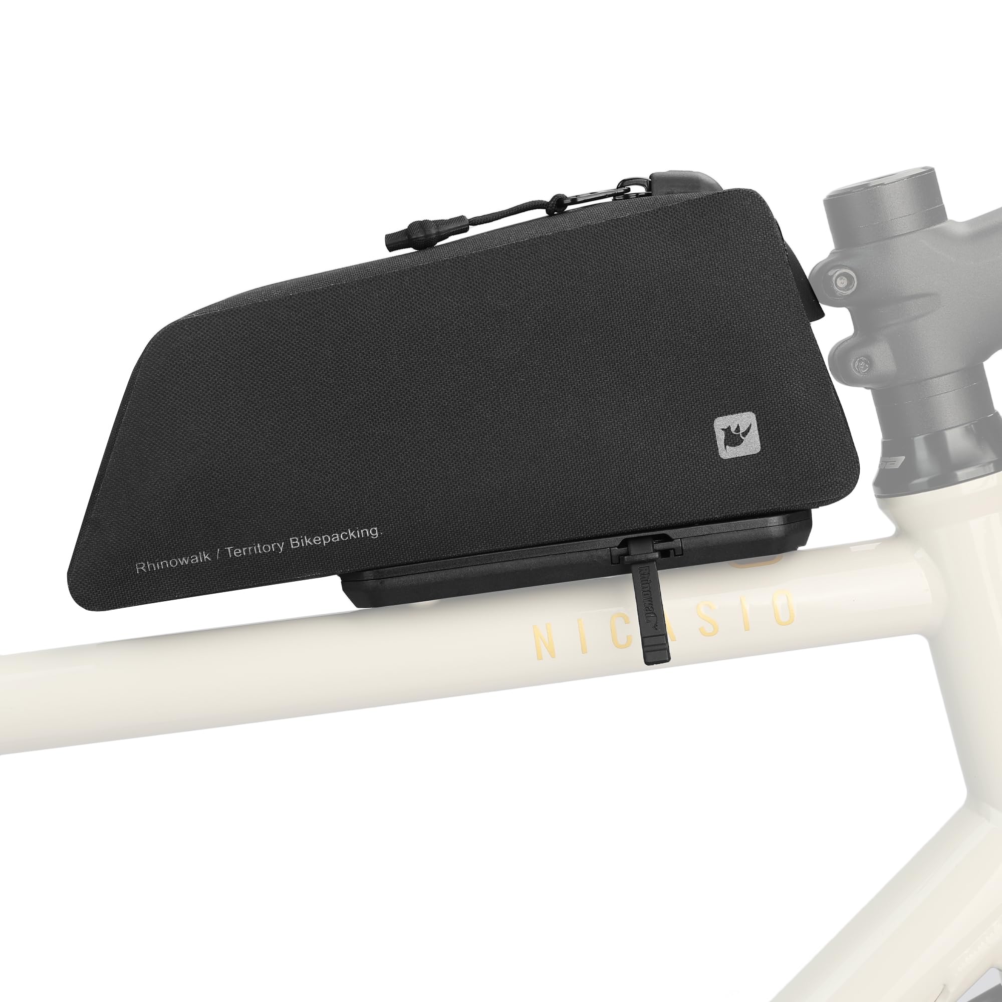 Rhinowalk Bike Frame Bag Waterproof Bicycle Top Tube Bag Cycling Tools Storage Bag for MTB Road Bike Accessory