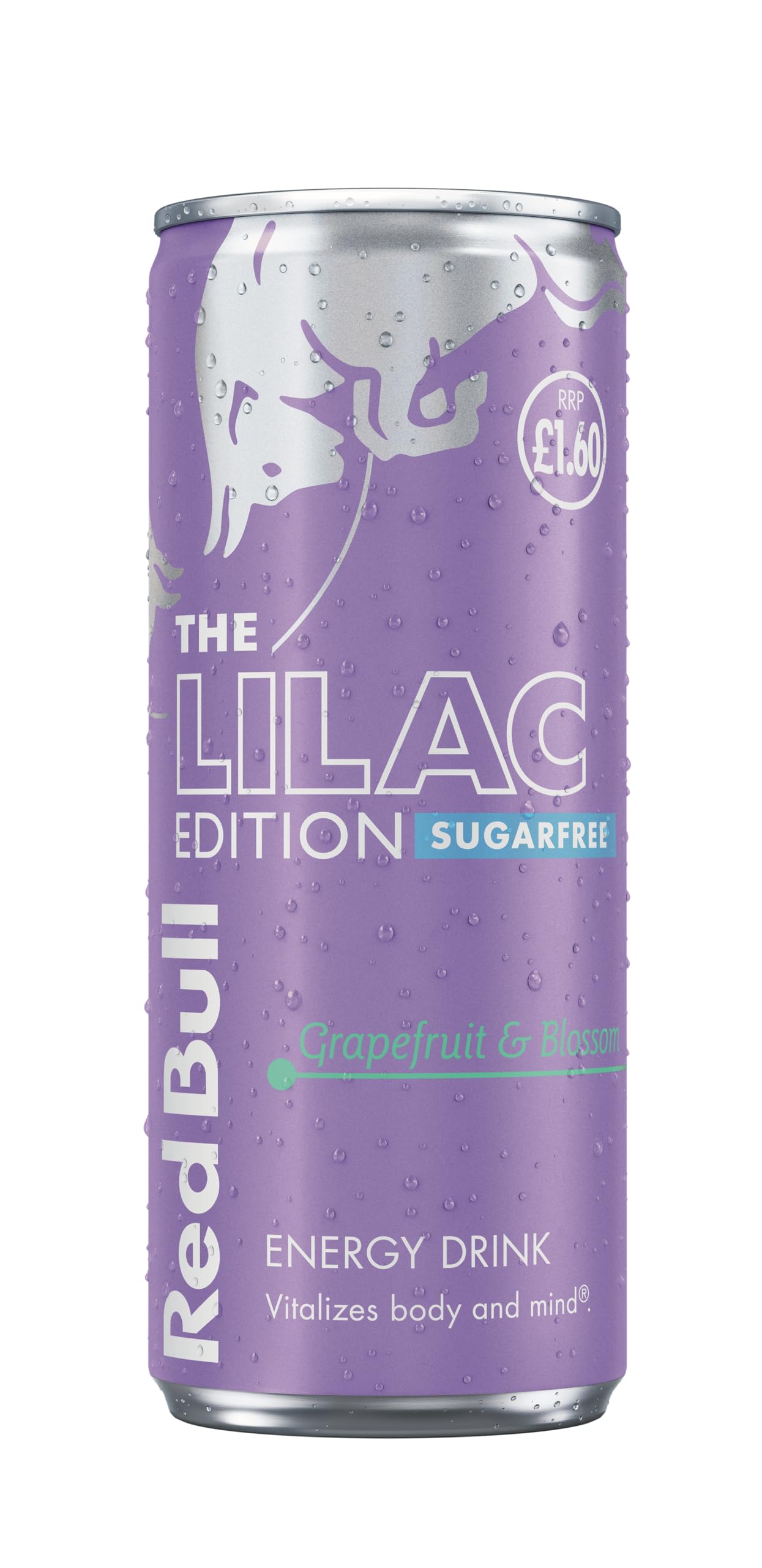 Red BullSugar Free Energy Drink Lilac Edition 12 x 250ml £1.60 PMP Cans | Taste of Grapefruit & Blossom