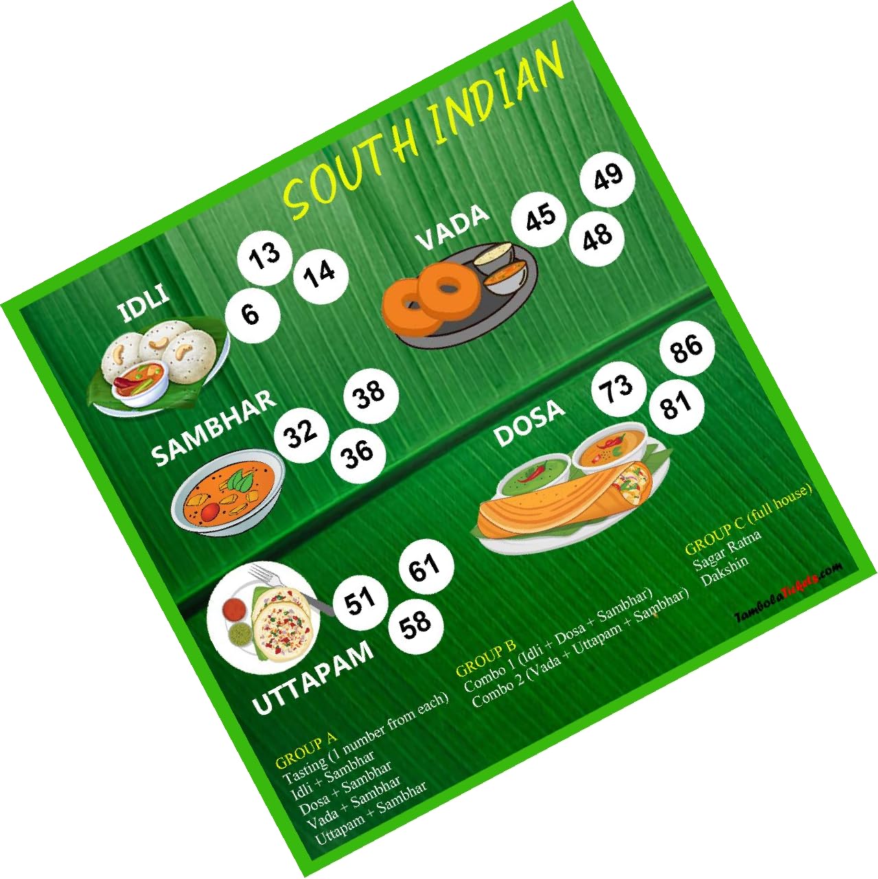 See full amazon price history chart for South Indian Food Theme with Dividend tambola Tickets Bingo housie lotto (Printed on Hard Sheet, Big Size Tickets, 24 Cards) South Indian Food Theme with Dividend tambola Tickets Bingo housie lotto (Printed on Hard Sheet, Big Size Tickets, 24 Cards) (B0CD7XPZ3Q) Amazon Price History, Amazon Price Tracker