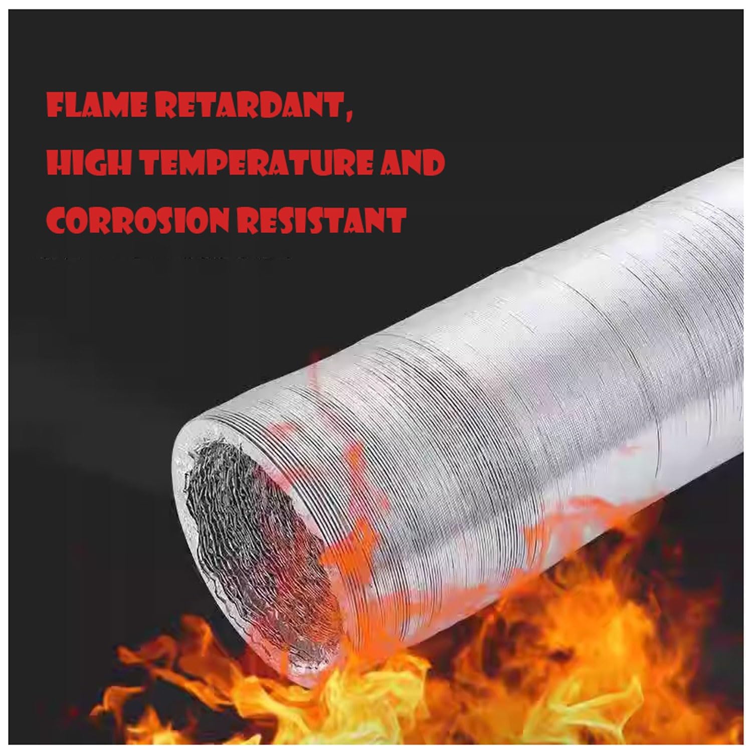 50' Airline Hose for Breathing Air Blower and Cold Air Respirator Systems