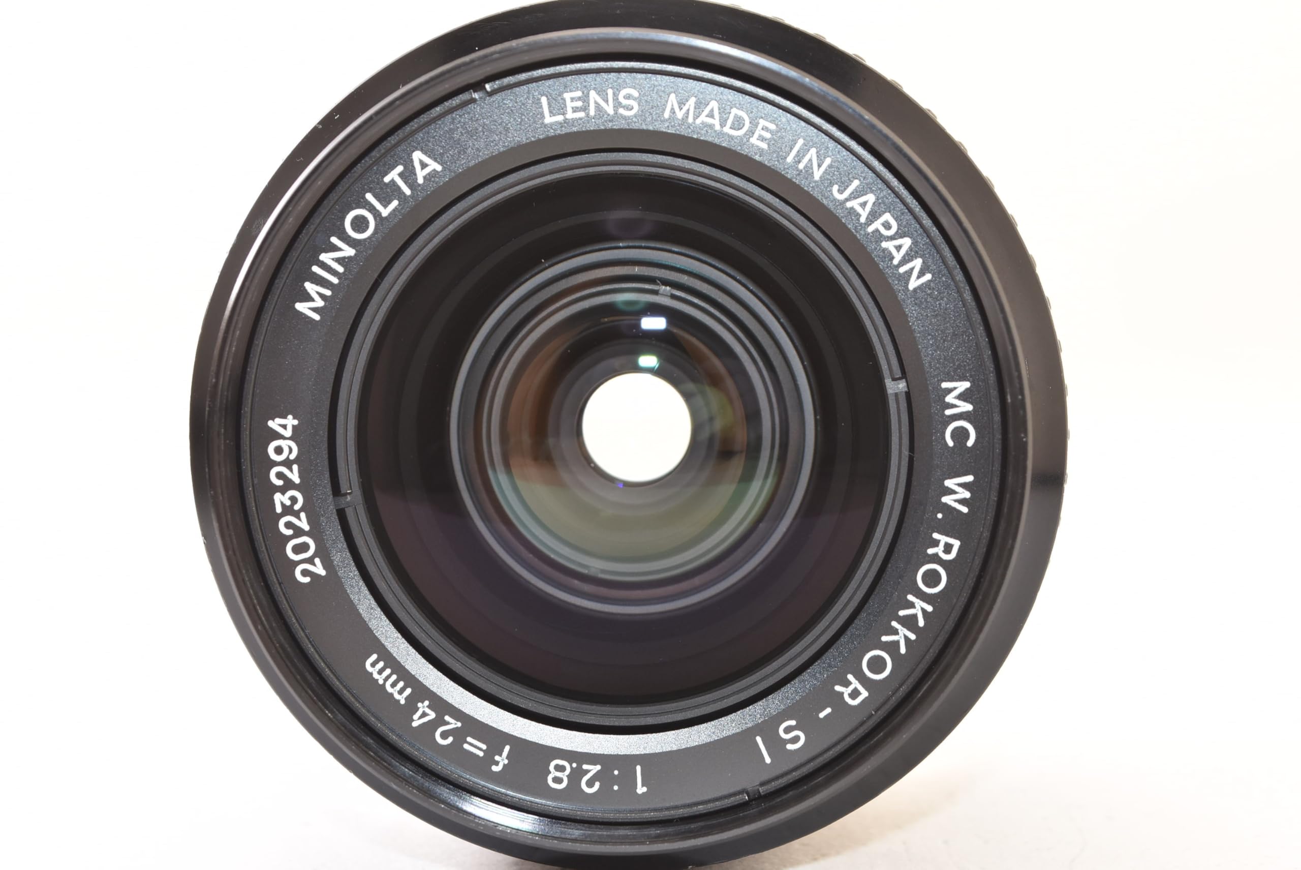 Amazon.co.jp: MINOLTA ミノルタ MC W.ROKKOR-SI 24mm F2.8 : 家電＆カメラ