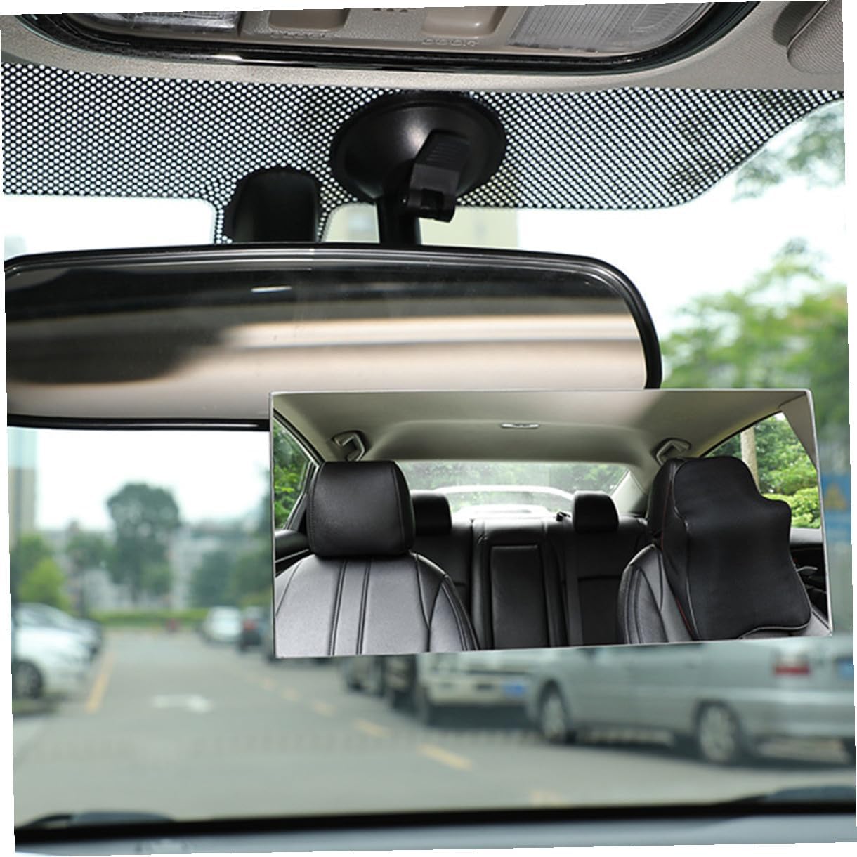 TOYANDONA 2pcs Universal Rear View Car Mirrors with Suction Cups Rear Facing Interior Mirrors for Car Seats for Safety