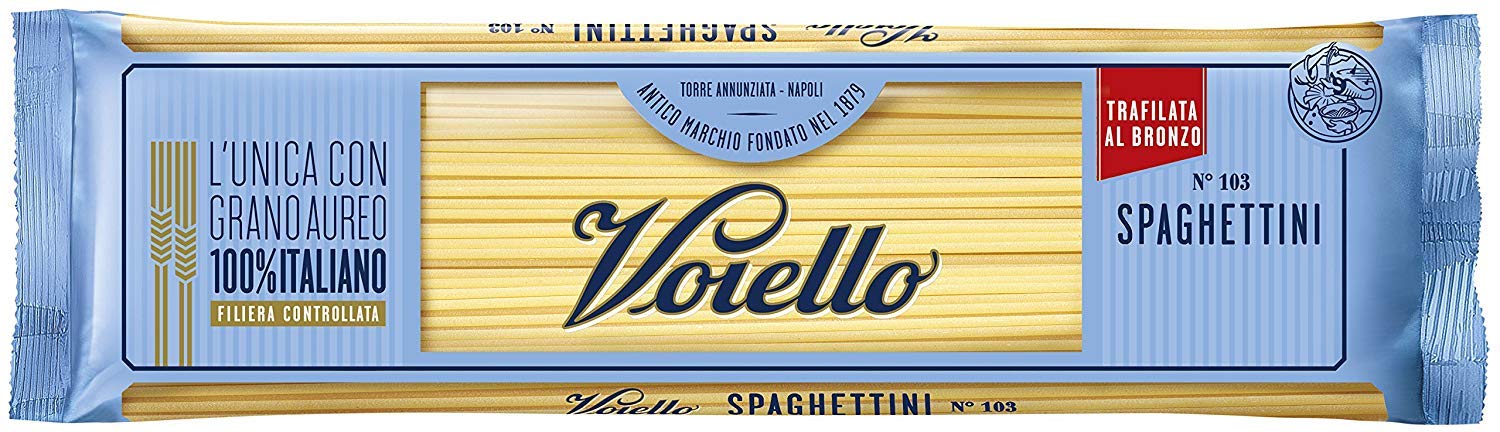 Voiello Voiello Spaghettini Un Pack De 24 500 Gramos / Calidad Premium De Italia / Rico En Proteínas. 500 ml
