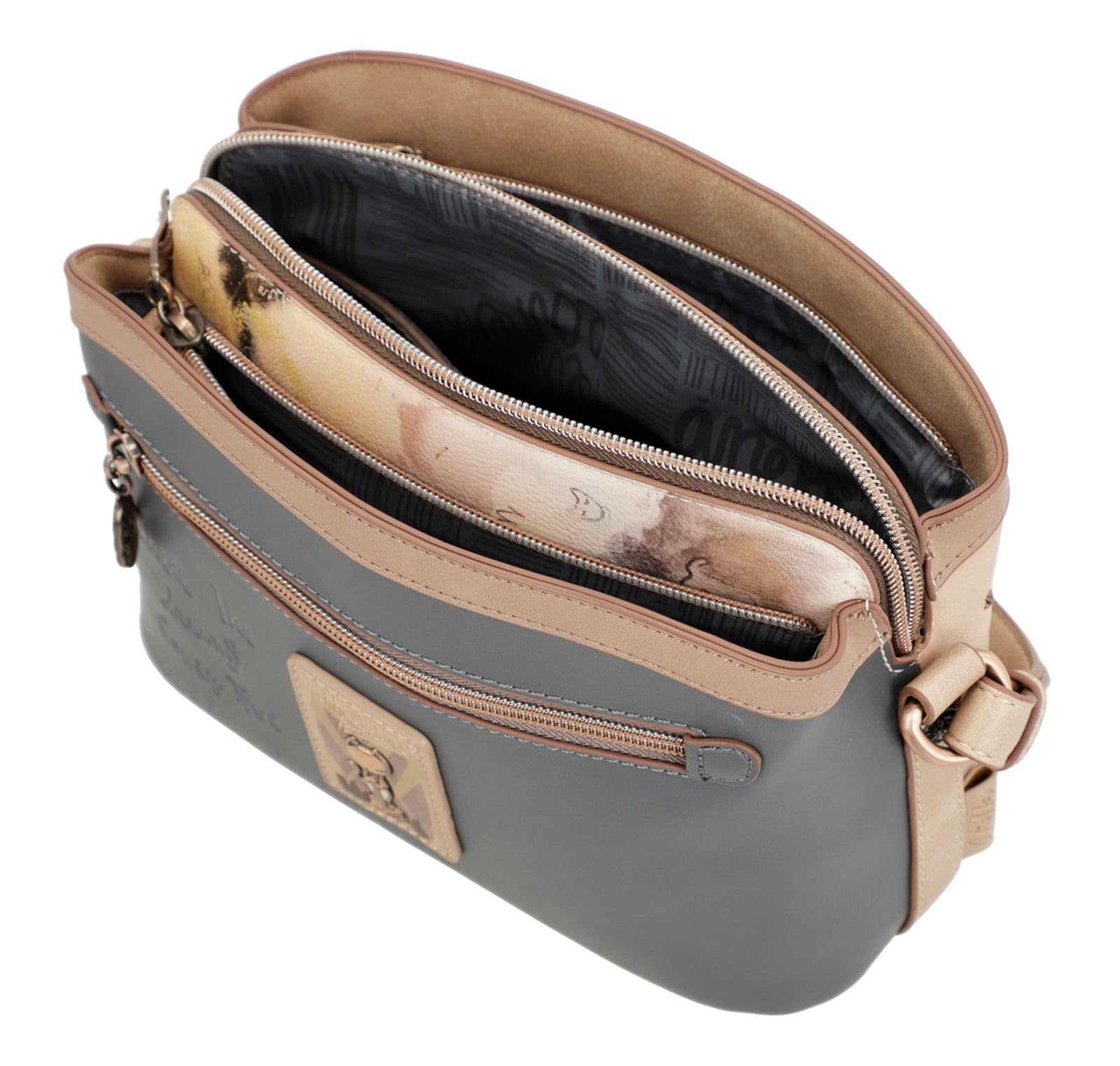 Anekke Hollywood 3 Compartment Crossbody Bag M Multicolor