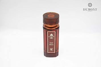 Dumont Agate Oud Privie - Eau De Parfum - 3.4oz - Unisex Perfume Body Spray for Men & Women - Vanilla، Safron، Cloves، Arab Scent - Long Lasting Cologne Mist & رذاذ الجسم - له ولها