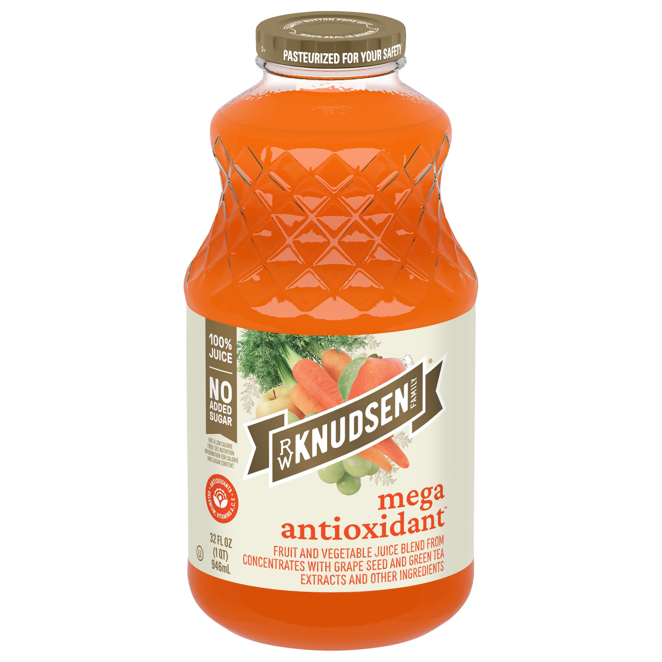R.W. Knudsen Family Simply Nutritious Mega Antioxidant Beverage, 32 Ounces