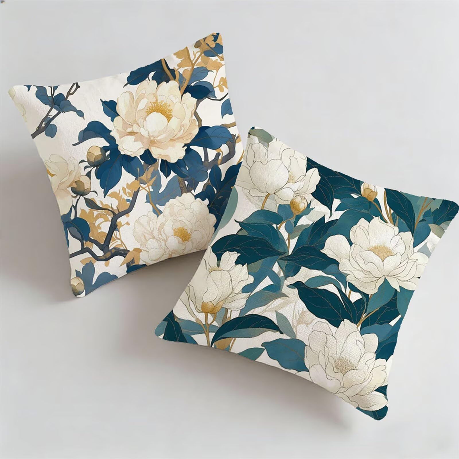Housse de coussin canapé 60x60cm protégez vos sièges extérieurs des intempéries avec ce lot de 2