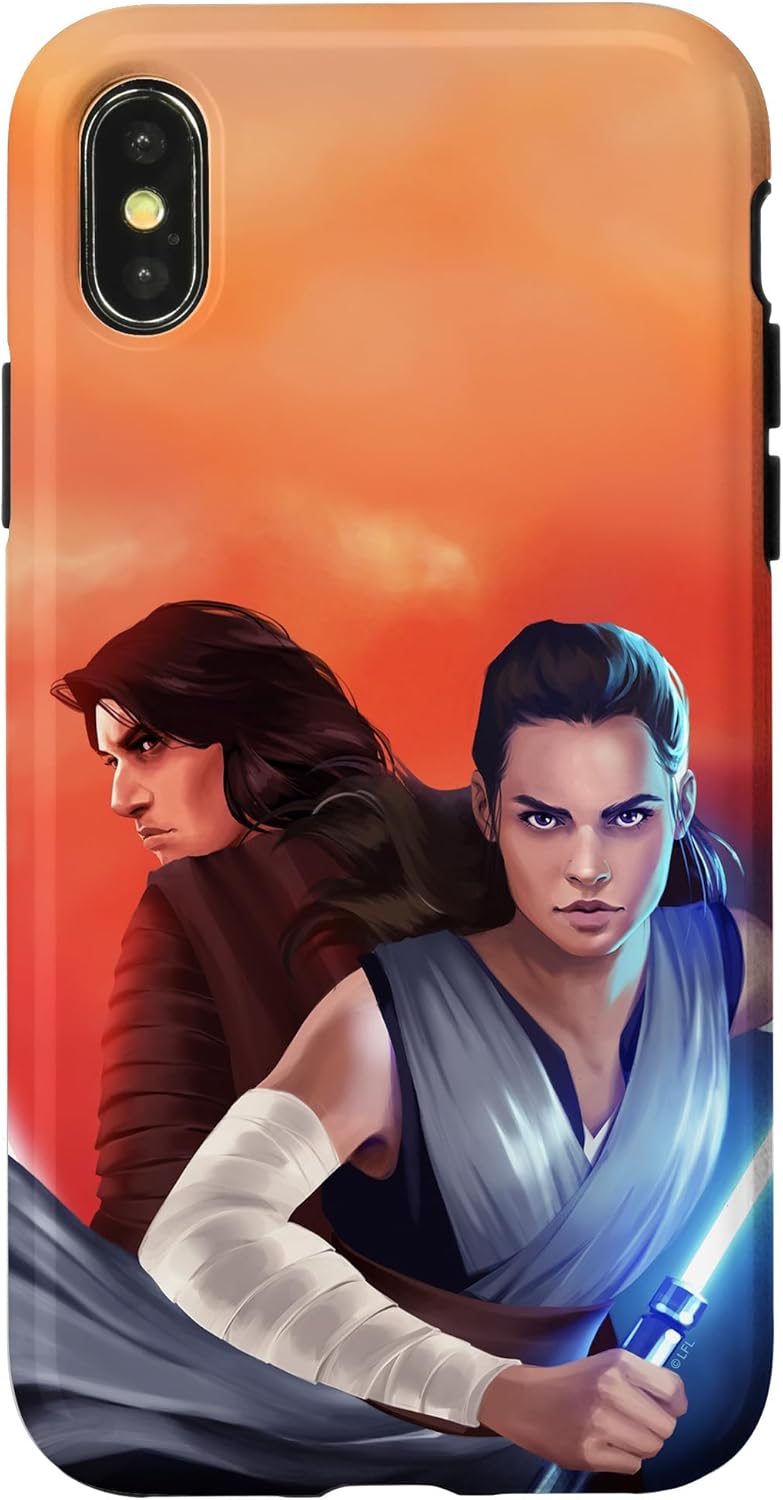 iPhone 13 Star Wars: The Last Jedi Exclusive Rey & Kylo Portrait Case