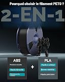 SUNLU 4KG PETG Filament 1,75 mm, Pack de Filament pour Imprimante 3D - 2