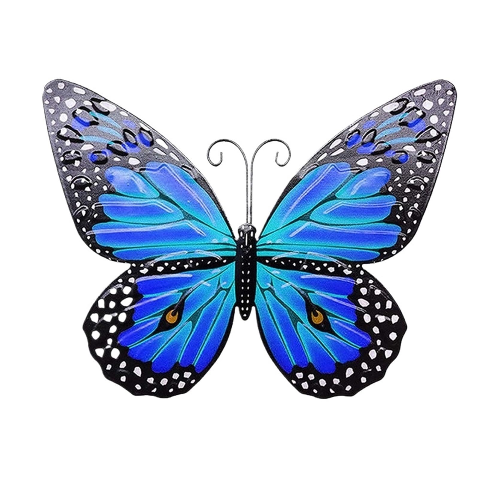 YUSUZH 4 Pcs Creative Yard Decoration Butterfly for Garden Fence Decor