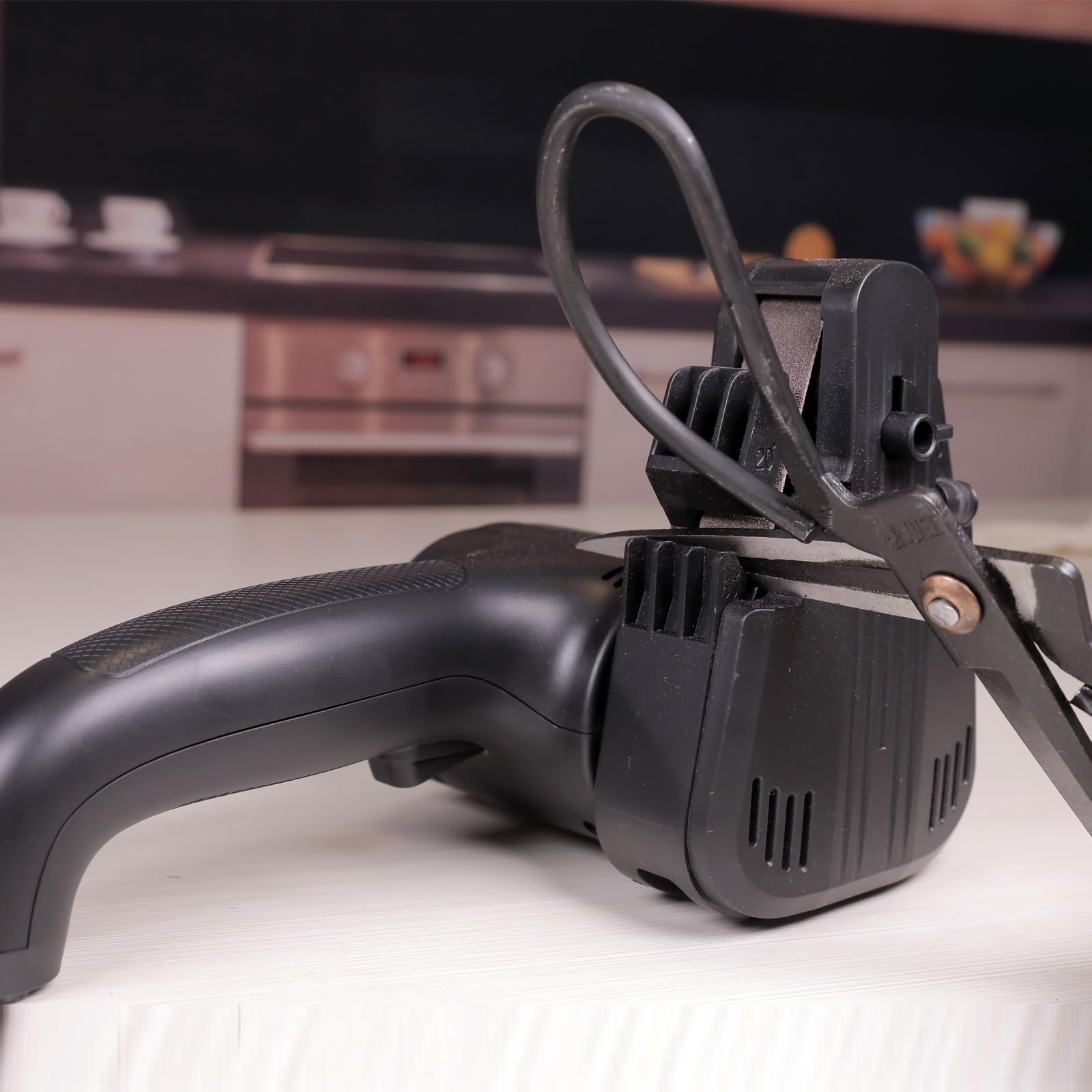 Afilador de cuchillos eléctrico M3, tijeras profesionales, afilador de cuchillos, afilador de cuchillos eléctrico, acero de tungsteno, herramienta de afilador de cuchillos (enchufe de la