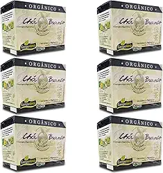 Kit 6cx Chá Branco Orgânico (60 sachês) – Campo Verde